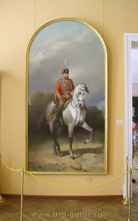 Н.Е. Сверчков. Портрет Императора Александра III Н.Е. Сверчков. Портрет Императора Александра III