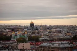 Смотровая площадка в гостинице «Азимут» Смотровая площадка в гостинице «Азимут»
