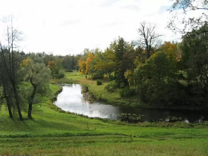 Павловск, долина р. Славянки Павловск, долина р. Славянки