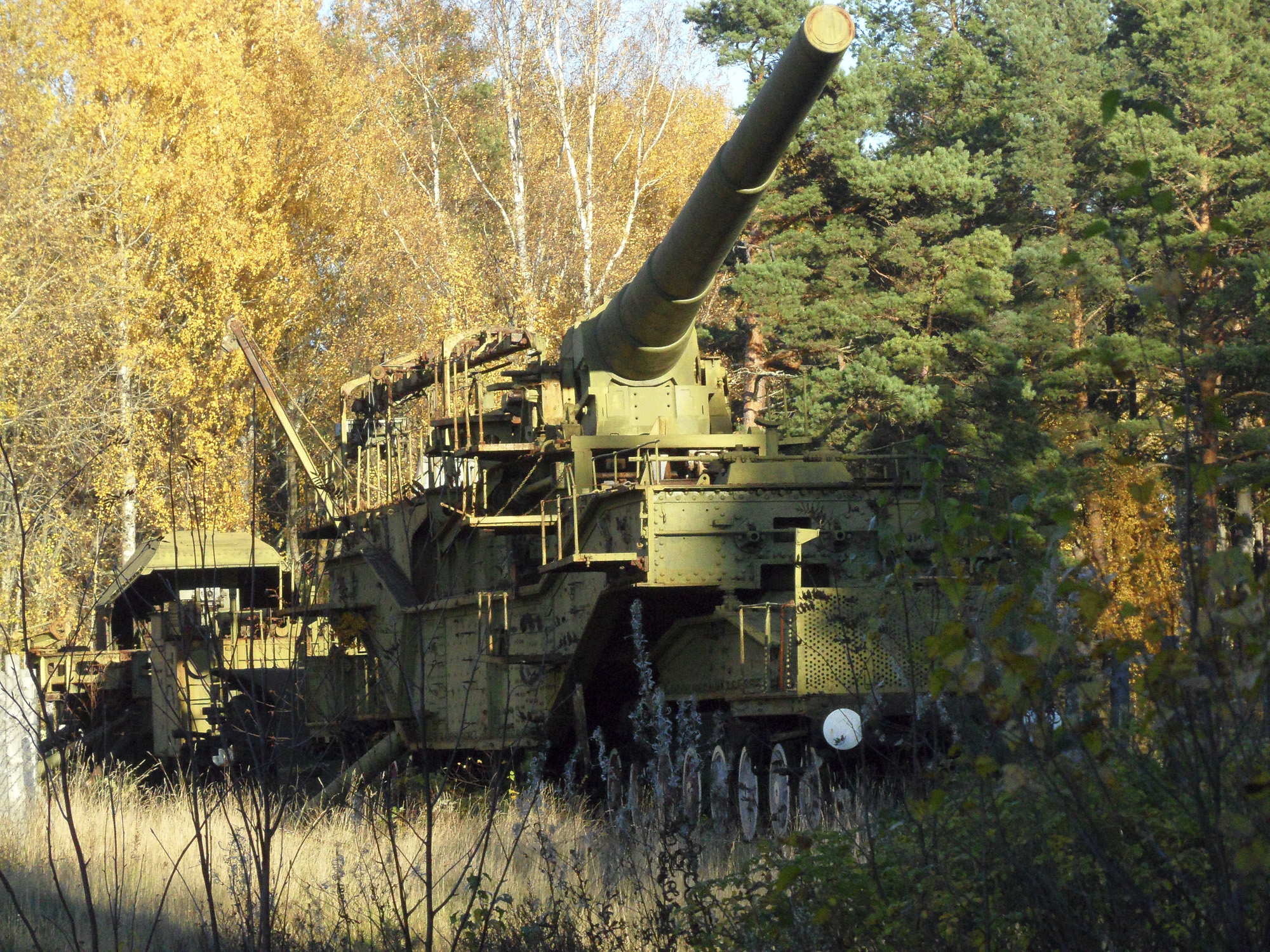 Форт «Красная Горка» 305-мм морская железнодорожная артиллерийская установка ТМ-3-12 Форт «Красная Горка» 305-мм морская железнодорожная артиллерийская установка ТМ-3-12