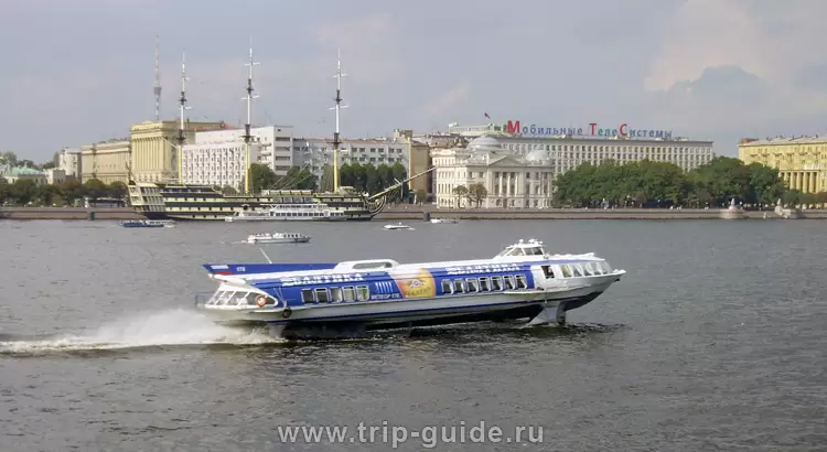 Метеор на Неве, фото Метеор на Неве, фото