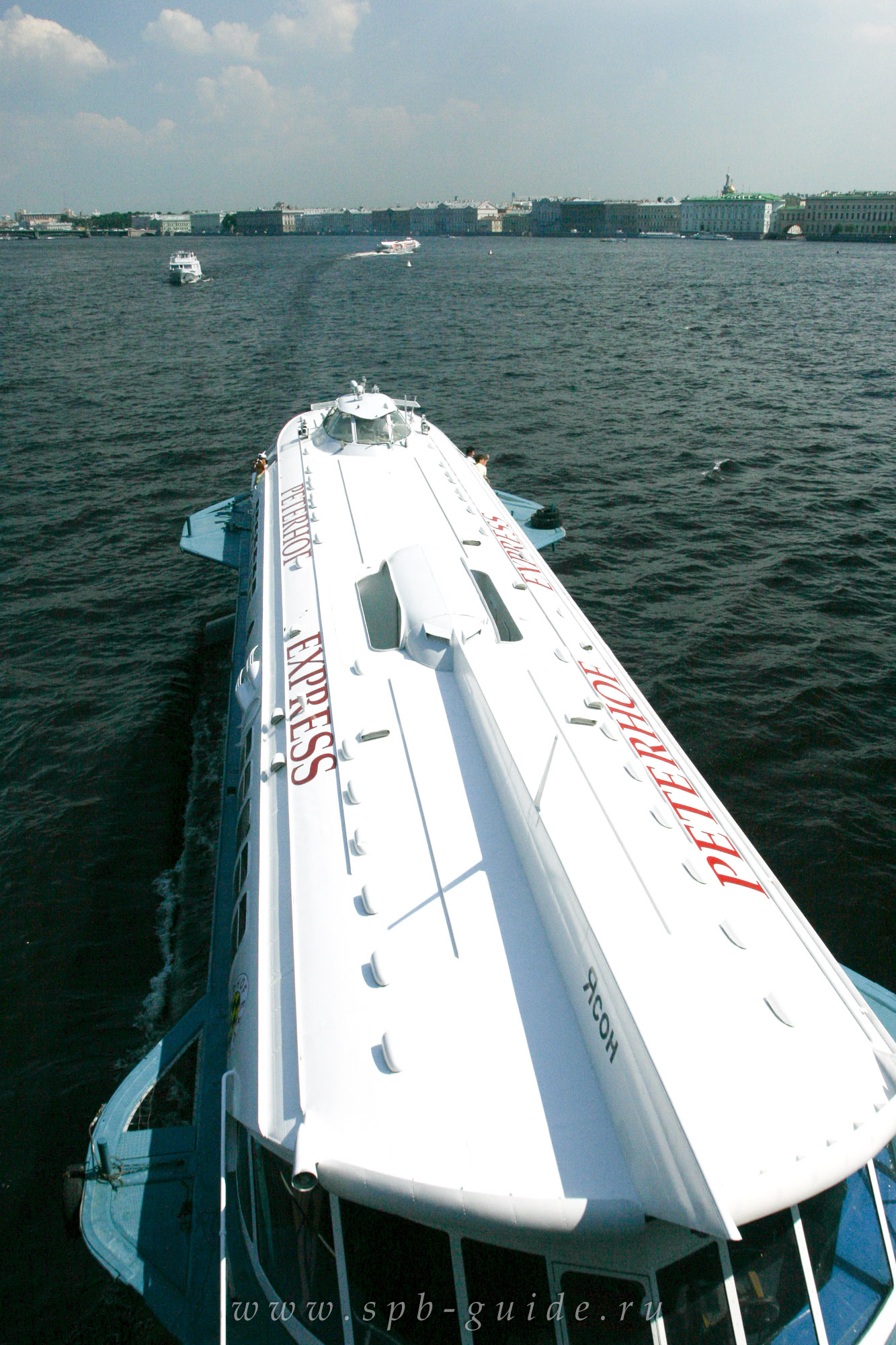Peterhof Express — метеор до Петергофа