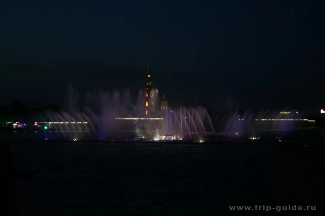 Фонтаны, светомузыкальное лазерное шоу