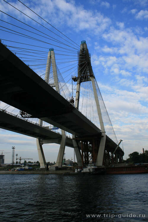 Вантовый мост в Санкт-Петербурге