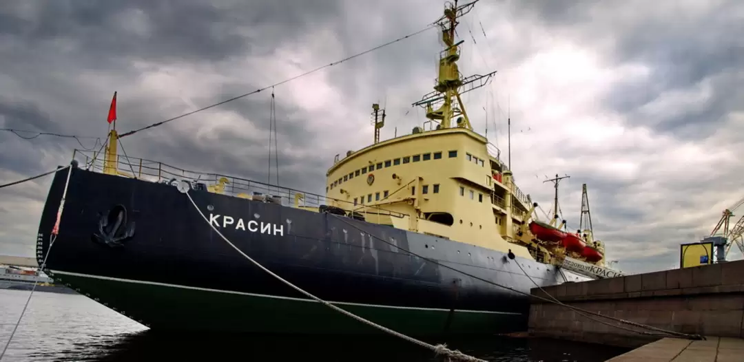 Панорама ледокола «Красин» Панорама ледокола «Красин»