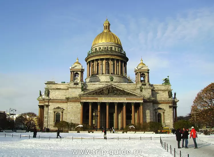 Исаакиевский собор зимой Исаакиевский собор зимой