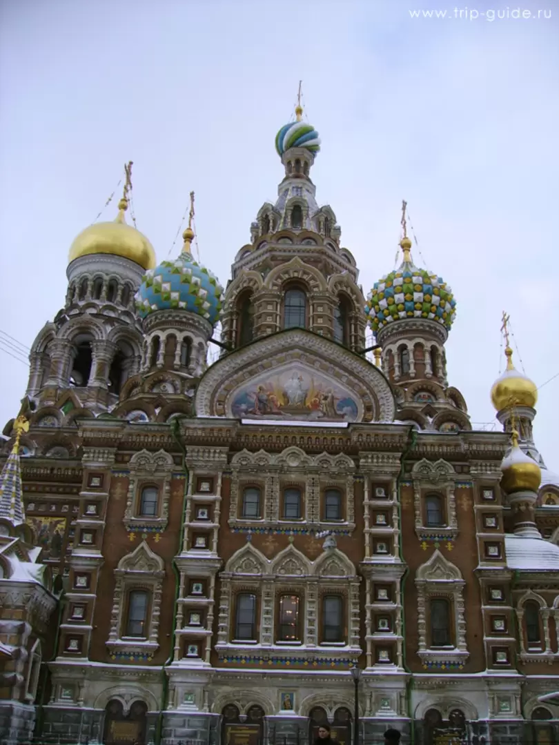 Спас-на-крови зимой