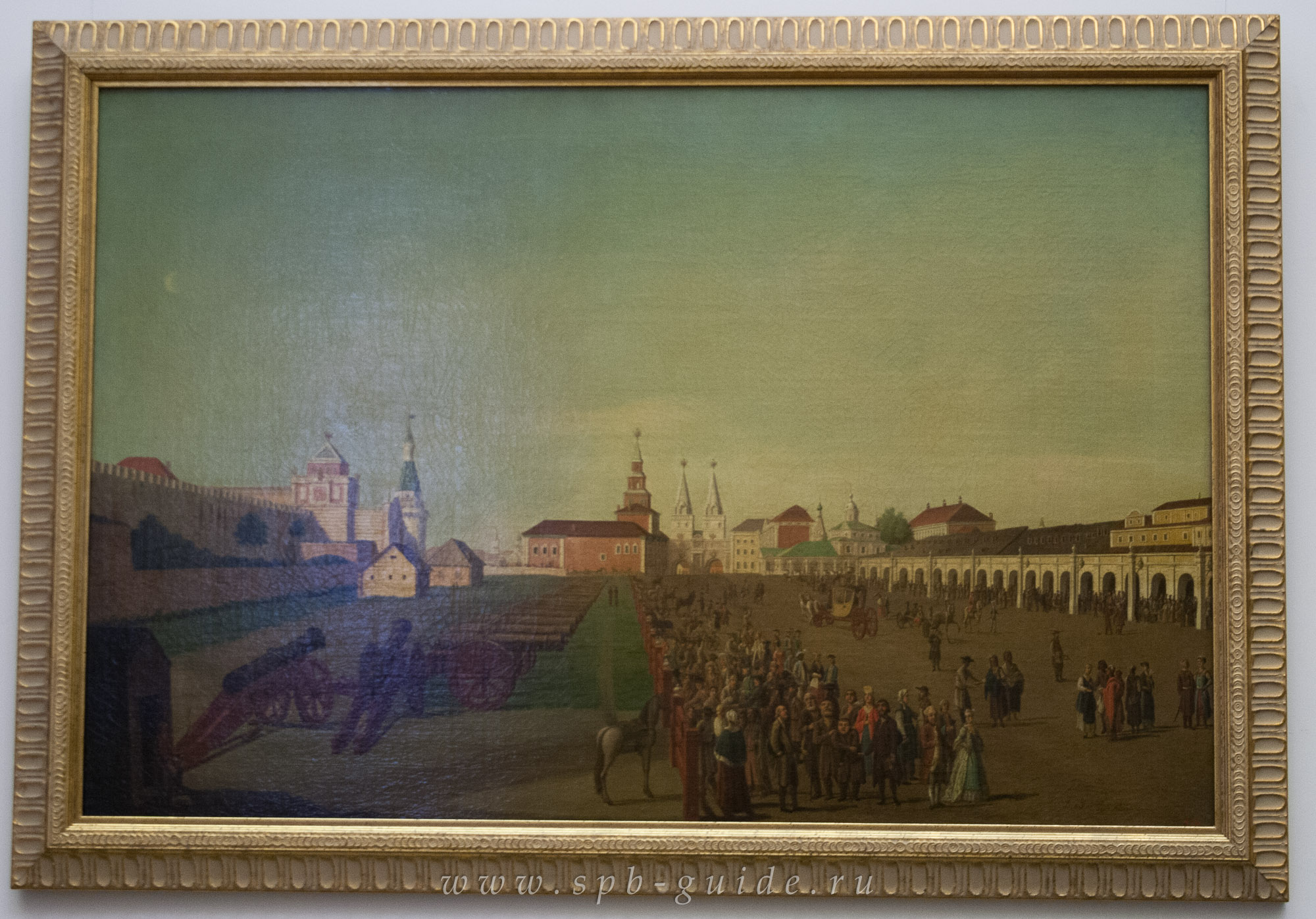 Фридрих Гильфердинг красная площадь в Москве 1780-е