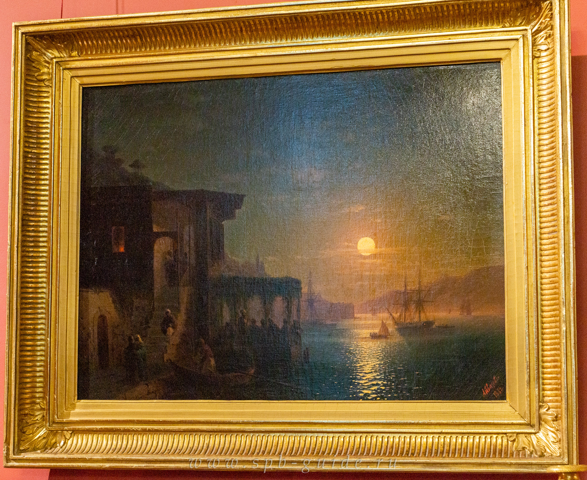 И.К. Айвазовский «Константинополь», 1882 г. И.К. Айвазовский «Константинополь», 1882 г.