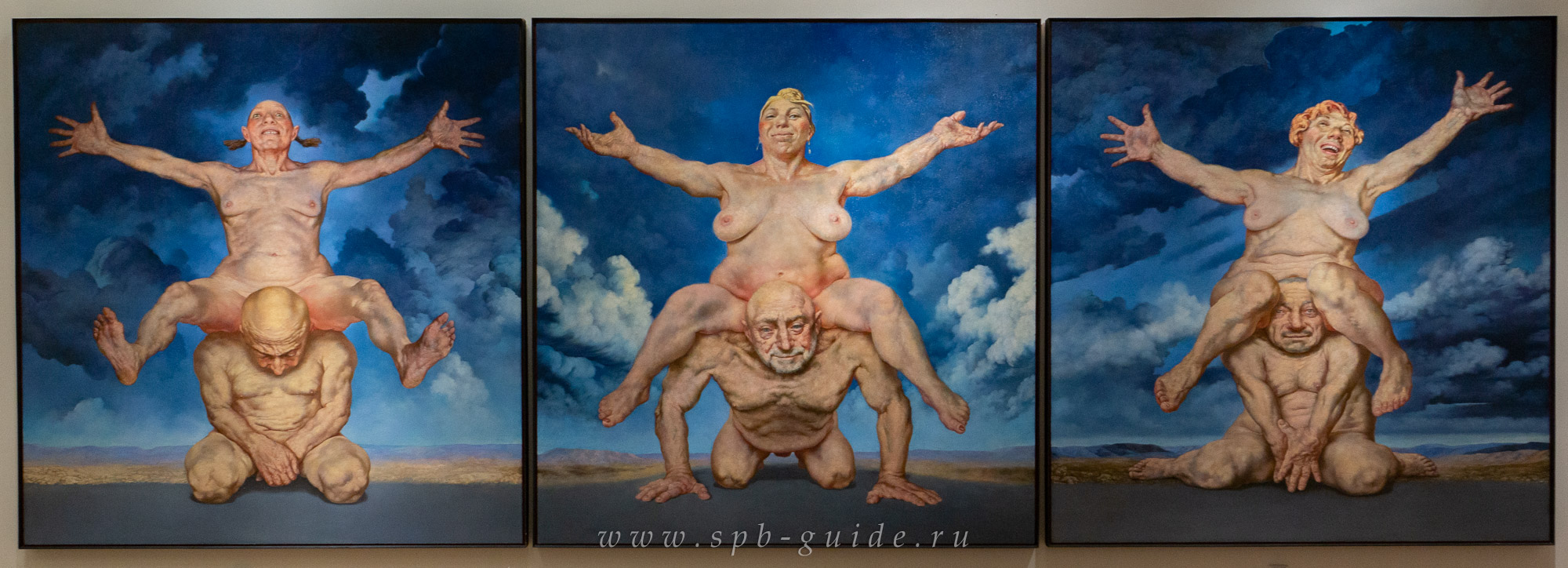 Саша Окунь, триптих «Всадницы», 2013 Саша Окунь, триптих «Всадницы», 2013