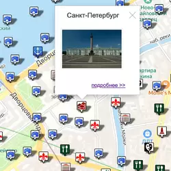 Карта Санкт-Петербурга