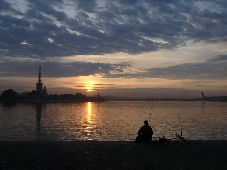 Белые ночи в Санкт-Петербурге, Петропавловская крепость Белые ночи в Санкт-Петербурге, Петропавловская крепость