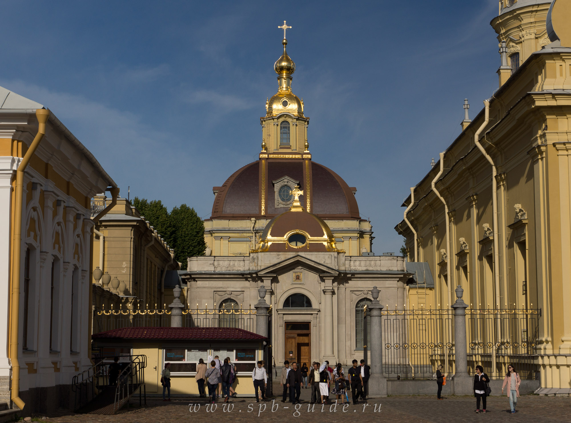 Усыпальница в петропавловской крепости