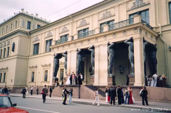 Портик Нового Эрмитажа, 1839-1852 Портик Нового Эрмитажа, 1839-1852