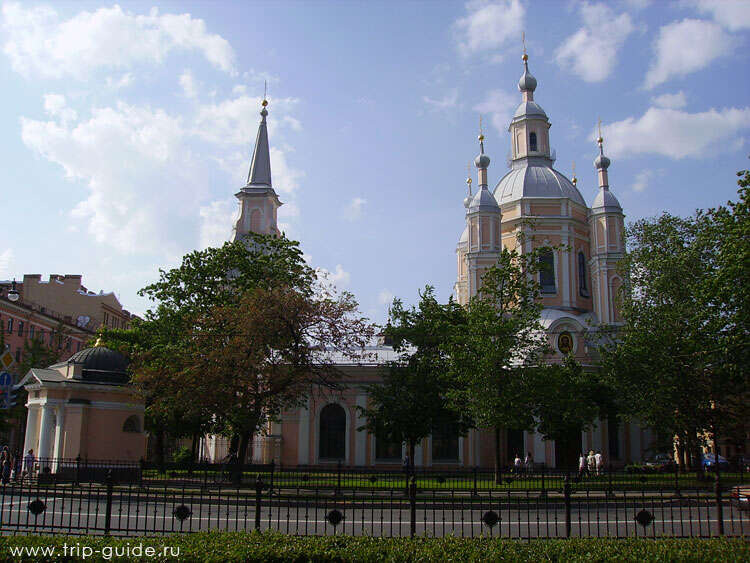 Андреевская церковь в санкт петербурге