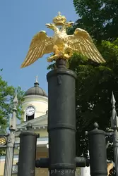 Преображенский собор в Санкт-Петербурге, двуглавый орёл