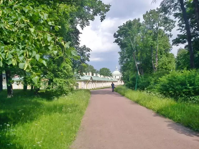 Аллея Верхнего парка Аллея Верхнего парка