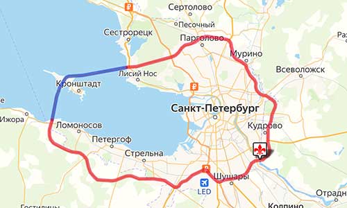 КАД — Кольцевая автодорога Санкт-Петербурга